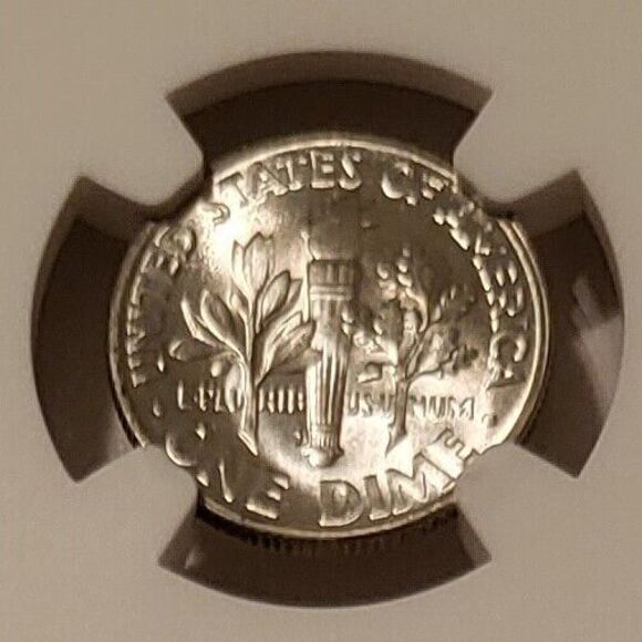 1946 S Roosevelt Dime MS67 FT NGC - Picture 4 of 4